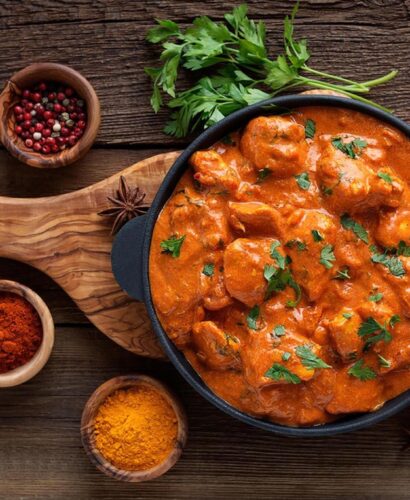 indian food - delhi darbar foods - butter chicken curry